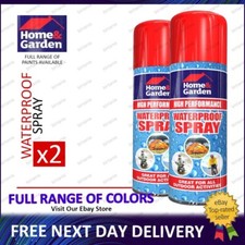 2x Waterproof Spray Tent Cloths Shoes Fishing Camping Fabric Outdoor Protector