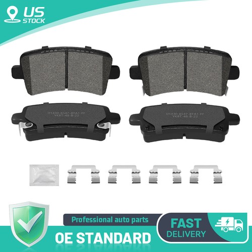 Rear Ceramic Brake Pads for Chevrolet Impala 2014 2015 2016 2017-2020 All Models