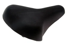 Viscount/Timberlin Comfort Bicycle Saddle Relaxed Bike Seat Lycra Black NEW