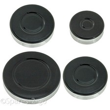 INDESIT Oven Cooker Gas Hob Burner & Flame Cap Crown Kit Small Medium Large
