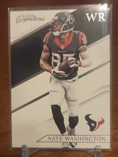 2016 Panini Prime Signatures Nate Washington #145