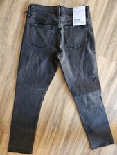 Joe's Jeans Women's Blue Delos The Lara Mid-Rise Cigarette Ankle Jeans Black 24