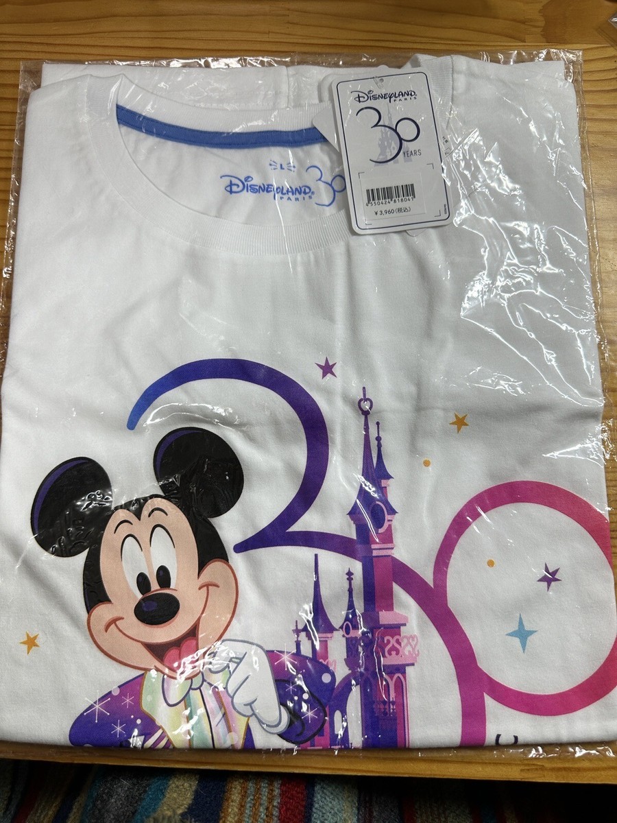 新品未使用！Disneyland paris 30th 長袖Tシャツ Disney - 新品未使用！Disneyland paris 30th 長袖Tシャツの通販 by