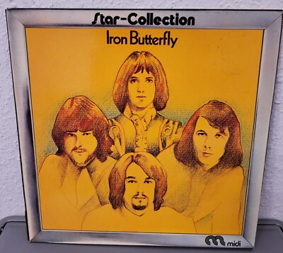 LP Iron Butterly/Same (VG/VG) Star Collection