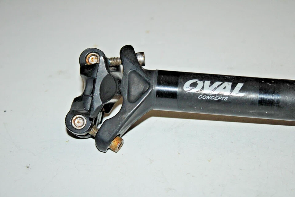 Oval Concepts Seatpost Seat Tube 300/27.2mm 15mm Offset Black Fast USA Shipper!! - Image 2 of 4
