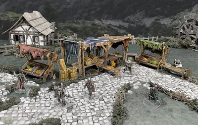 Battle Systems: Marketplace Modular Terrain NIB