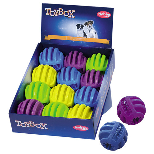 Nobby Hundespielzeug Tpr Schaumball Ball 7Cm Flexibel Schwimmt Spielzeug Hund-image