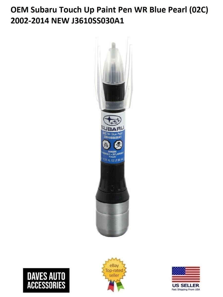 Touch Up Paint Pen 25 Oz. Clear Coat -02C WR Blue Pearl For