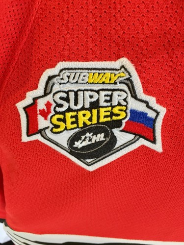 2014 maillot émis par jeu CHL Subway Super Series Connor McDavid avec COA - Photo 5 sur 9