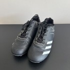 Adidas Youth 4.5 Baseball Cleats Black White Stripes