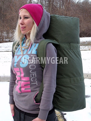 Army Improved Military Duffle Travel Bag Deployment 8465-01-604