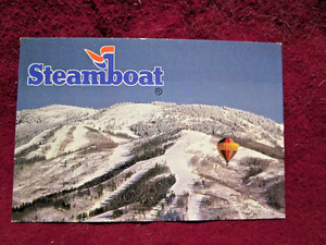 Steamboat Ski Area  Steamboat Springs, Colorado Landscape Postcard 4X6 Chrome