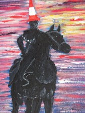 DIGITAL DOWLOAD - Original artwork - Duke of Wellington, GOMA. Glasgow