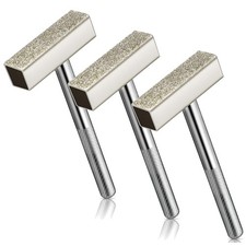 Heavy-Duty 3-Piece Diamond Dresser Tool Set for Effective Grinding & Deburring