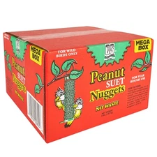 Wild Bird Peanut Suet Nuggets Mega Box 8 lb Energy Food for Birds