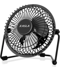 Stylish 4-Inch USB Table Fan - Lightweight, USB Desk Fan, Mini Quiet Fan