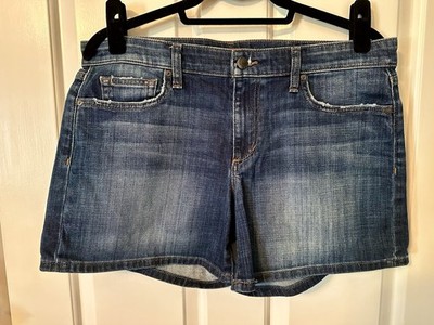 Joe's Jeans Women's Blue Denim Shorts Size 30 Cotton Stretch with  Pockets