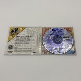 Marvel vs. Capcom: Clash of Super Heroes (Sega Dreamcast, 1999) CIB Complete