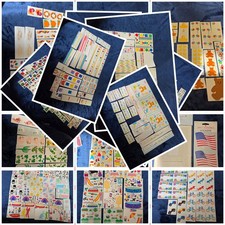 HUGE Vintage Mrs. Grossman's Sticker Lot 80s 90s - 500 Mods - Holiday Food Misc