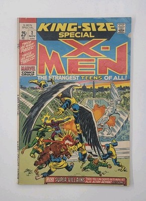 X-Men Annual #2 (1971) Roy Thomas Art