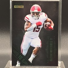 2021 Wild Card MATTE - Elijah Mitchell #MBC-66 10 Stripe /125 (RC)