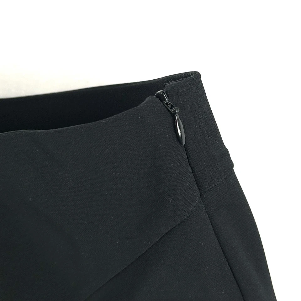 Country Road Pants Womens Size 16 Black Classic Corporate Flat Front Ankle Zip - image 3 of 4