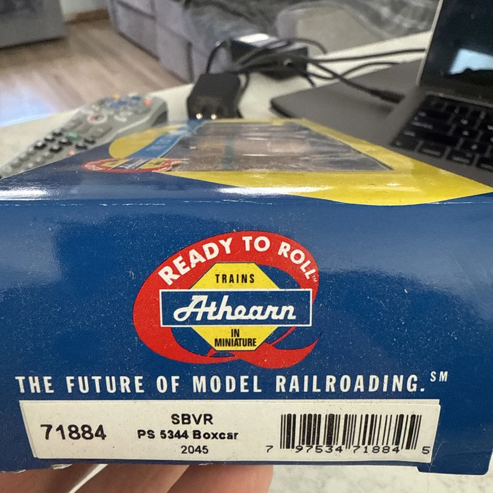 HO Athearn/Bev-Bel Kit 50' Railbox Box Car South Branch Valley/SBVR 2045 - Image 4 of 4