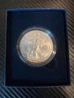 2012 - W American Eagle Silver Uncirculated Coin in Original Packaging with COA
