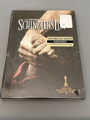 Schindler's List DVD with Original Cover Art *NEW and UNOPEND*