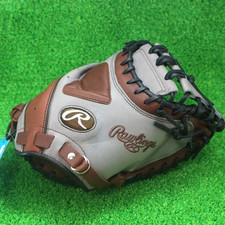 Guante de béisbol Rawlings Guante de receptor 33 DERECHO JAPÓN DERECHO HYPER TECH SINCRONIZACIÓN DE COLORES