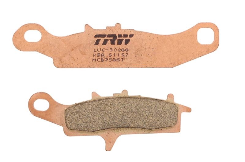 Fits TRW MCB758SI Brake pads MCB758SI  sinter, intended use offroad fits KAWASA