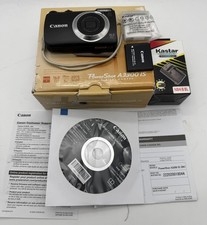 Canon PowerShot A3300 IS 16mp Digital Camera 5x Optical - Black (MAC001382)