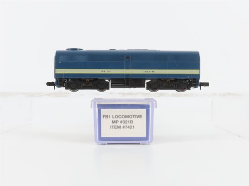 Locomotora diésel escala N realista 7421 MP Missouri Pacific ALCO FB1 #321B | Condition: Used