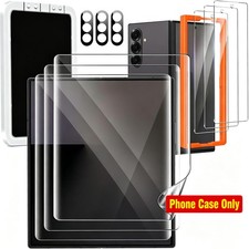 9 in 1 Screen Protector for Samsung Galaxy Z Fold 7, Flexible Film and Glass