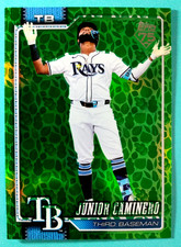 2026 TOPPS BASEBALL  *** Junior Caminero: Spring Leaves Foil ***  #328