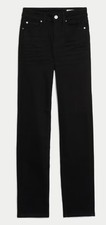Ladies M&S Denim Sienna Jeans Straight Stretch High Rise Womens Trouser