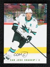 2021-22 Upper Deck Fleer Ultra Green Foil 9/25 Logan Couture #181 0il7