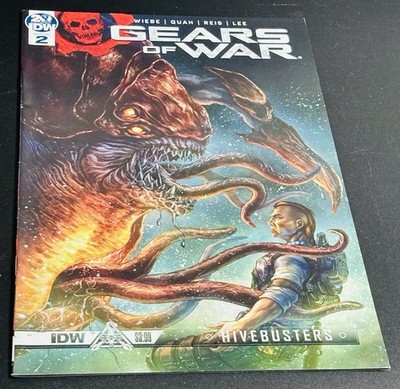 Gears of War Hivebusters #2 (2019) VF IDW Comic Team Scorpio Alan Quah Cover