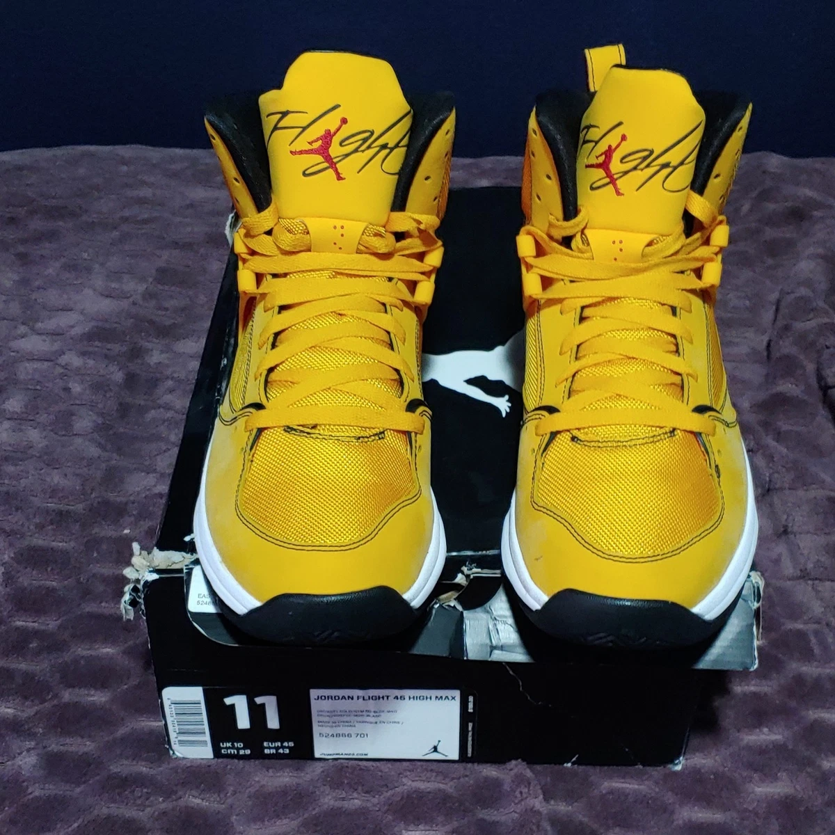 Jordan Flight 45 High White Red Black for Sale | Authenticity