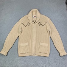 Cardigan Miller's United States Equestrian Team - Homme - Taille XL - Vintage Marine
