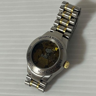 Snoopy Collection 2000 Shadow Skeleton Limited Edition Hand Wound Watch 5000pcs