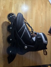 Zetra Mens Rollerblades Blade Inline Skates Size US 13 Black/Orange