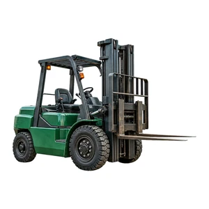 Construction Digger Forklift Truck Self Adhesive Vinyl Sticker
