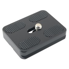 2 PCS Metal Quick Release Plate 1/4 Inch-20 Screw Tripod Mounting DSLR