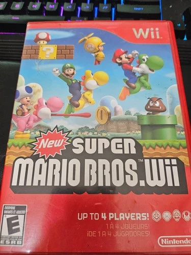 New Super Mario Bros. Wii (Nintendo Wii) Tested & Working