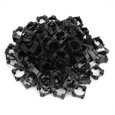 100Pcs Lithium Battery Holder, Plastic Battery Pack Bracket Cylindrical Cell ...