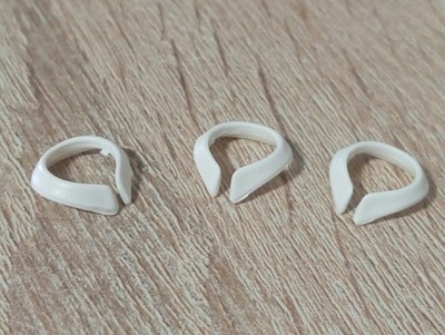 Colliers De Perles Blancs PLAYMOBIL X2 - Pièces Détachées Neuves - Thème Indigènes