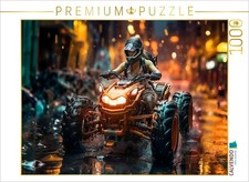 CALVENDO Puzzle Quad - grandioser Fahrspa 1000 Teile Lege-Gr e 64 48 cm Fo