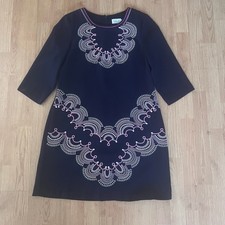Eliza J Navy Blue Dress w Pattern 14