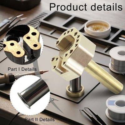 Joystick Soldering Tip For Efficient Repair Tasks Multi-hole Ring Structure